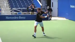 Stan Wawrinka Backhand Slow Motion - ATP Tennis One Handed Backhand Technique