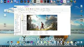 Assassins Creed Odyssey SSE 4.2 FIX Core 2 Quad and Core 2 Duo CPU