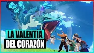 MISION DE  MUNDO: LA VALENTIA DEL CORAZON. GENSHIN IMPACT. HOYOVERSE.