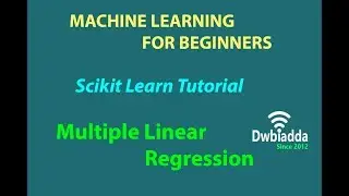 How to implement multiple linear regression | Machine learning Scikit Learn | Scikit learn tutorial