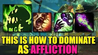 AFFLICTION WARLOCK SOLO SHUFFLE DOMINATION 11.1 | The War Within Undermined PvP