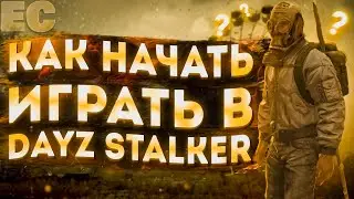 Как начать играть в DAYZ RP STALKER