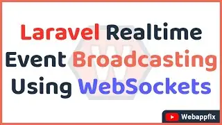 Laravel broadcast with WebSockets | WebSockets | Websockets pusher | Laravel WebSockets | Live chat