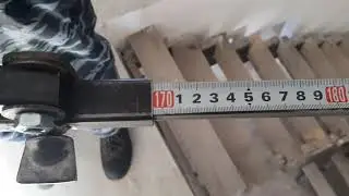 Шаблон- линейка для изготовления рамок для лестничных перил!