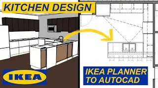 Simple IKEA Kitchen Design - DIY Cabin Design - Autocad Guide