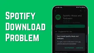 Spotify Download Problem Solve In Play Store | Not Install Spotify App Solution