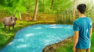 ВОТ ЧТО СЛУЧИЛОСЬ С НАШИМ ПРУДОМ СПУСТЯ ГОД!