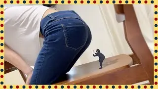 Unaware Buttcrush Grind Accident | GIANTESS FAMILY