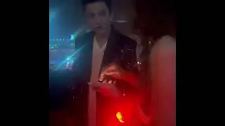 Dimash after performance in Burak Yeter's concert