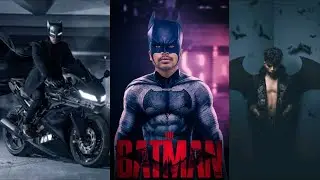 BATMAN Viral Photo editing tutorial Step by Step in Hindi - LKR Edits