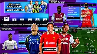 eFootball PES 2025 PPSSPP FULL UPDATE ALL TEAMS NEW KITS 🔥🔥🔥🔥