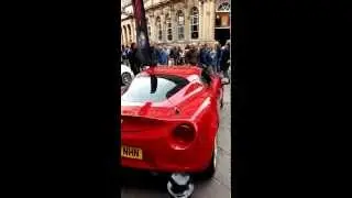 Alfa Romeo 4C at the Bristol Italian AutoMoto Festival Show April 2014