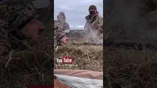 Как вскипятить воды и заодно согреться в скрадке 😁 