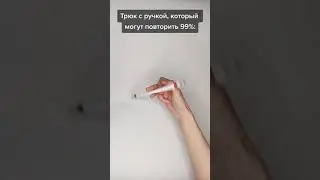 Трюк с ручкой, который могут повторить 99%