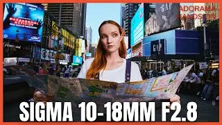 SIGMA 10-18mm f2.8 RF Mount | Dramatic Portraits in Times Square