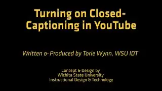 How-to Turn on Closed Captioning in YouTube