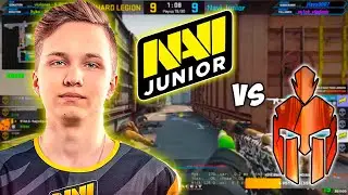 M0NESY С NAVI ИГРАЕТ КВАЛЫ НА BLAST ПРОТИВ HARD LEGION! NAVI JUNIOR vs HARD LEGION! МОНЕСИ (CS:GO)