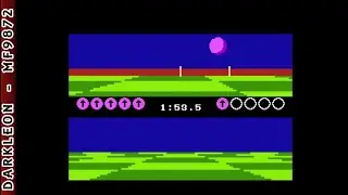 NES - Ballblazer © 1988 Lucasfilm Games - Gameplay