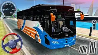 Bus Simulator : Ultimate - Mercedes Coach Bus Road - Android GamePlay
