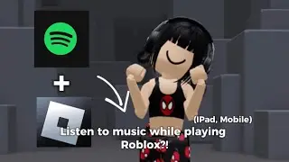 How to Listen to MUSIC while playing ROBLOX?! Let’s find out!❤️