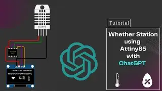 "How to Make a Weather Station using Attiny85  With ChatGPT || Wokwi Simulator Tutorial"