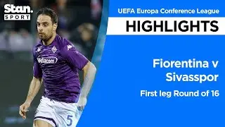 Fiorentina ACF v  Sivasspor Highlights | 2022-23 | UEFA Europa Conference League