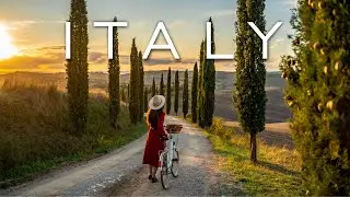 Romantic Italian Music with Beautiful Travel Scenery of Italy | Instrumental Background Music