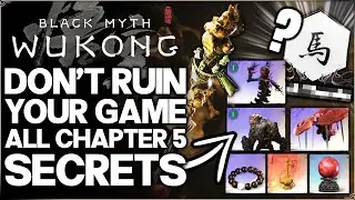 Black Myth Wukong - Only 0.01% of Players Found the BEST Weapon - ALL Chapter 5 Secrets You Missed!