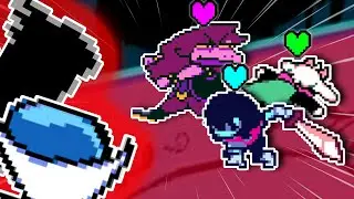 SPEEDRUNNING Deltarune but in MULTIPLAYER FINALE