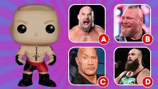 Can You Guess 50 WWE Superstars by Their FUNKO POP? 👻