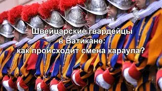 Смена караула швейцарских гвардейцев в Ватикане: самая старая армия в мире