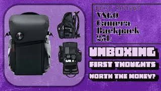 VSGO Camera Backpack 25L - What Do I Think?