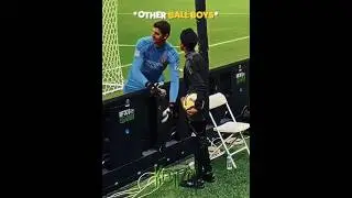 Other Ball Boys vs This Boy 🥶 | #edit #ballboy #football #newyork #cr7