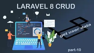get user data in to form fields using AJAX Laravel 8 | Laravel get data in to form Field | CRUD app