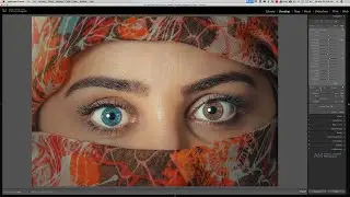 Change The COLOR of a Persons EYES in Lightroom