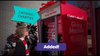 The items Catholic Charities put into Knoxville’s Giving Machine is going to CHANGE THINGS!