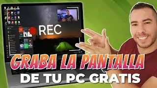 ¡GRABA tu PANTALLA, WEBCAM y AUDIO GRATIS! Sin Programas