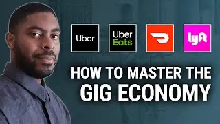 How To Master The Gig Economy | Uber Eats Driver 2024