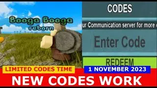 *NEW ADDITIONAL CODES* [Halloween UPDATE] Booga Booga [REBORN] | LIMITED CODES  | NOVEMBER 1, 2023