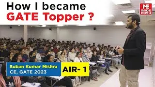 How I became a GATE Topper? Guidance Session |Suban Kumar Mishra | AIR-1 | CE| GATE 2023 | MADE EASY