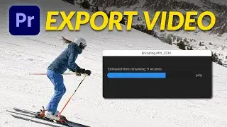 How to Export Video in Premiere Pro 2023 | Premiere Pro Tutorial (For Beginner)