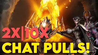 2x|10x Sacred Shards! Chat Pulls! | Raid: Shadow Legends