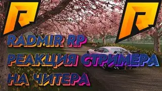 РЕАКЦИЯ СТРИМЕРА НА ЧИТЕРА - RADMIR RP CRMP