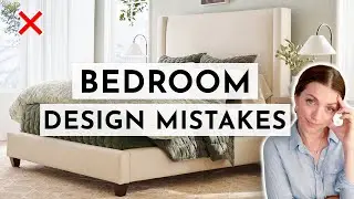 Common Design Mistakes That Will Ruin Your Bedroom 😪