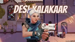 DESI KALAKAAR 😎❤️#valorant #funnyvalorant #valorantmontage #valorantclips #girlgamer #valorantclutch