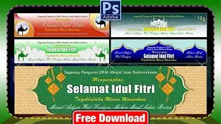 Spanduk Idul Fitri Gratis
