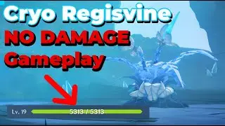 Genshin Impact Indonesia - Cryo Regisvine NO DAMAGE