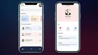 HR Management App UI Design In Flutter - Flutter UI Design