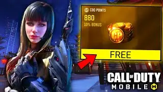 How To Get FREE Cod Points In Call Of Duty Mobile! Cod Mobile BP Giveaway!