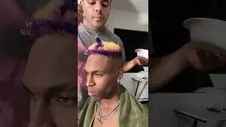 He let me DYE His Hair!! (Did I Mess Up?) @papoose #DreamTrackAI